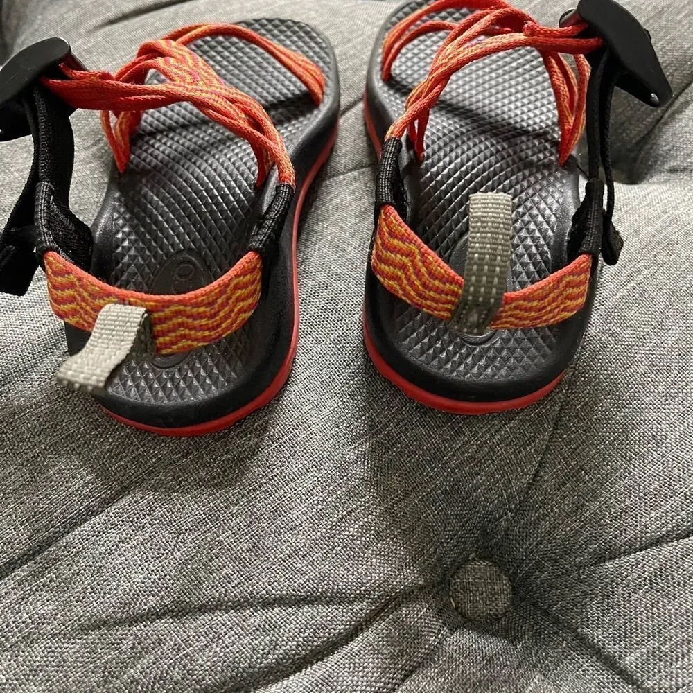 Chaco ZX1 Orange Swirl‎ Sandal Kid's SZ 11